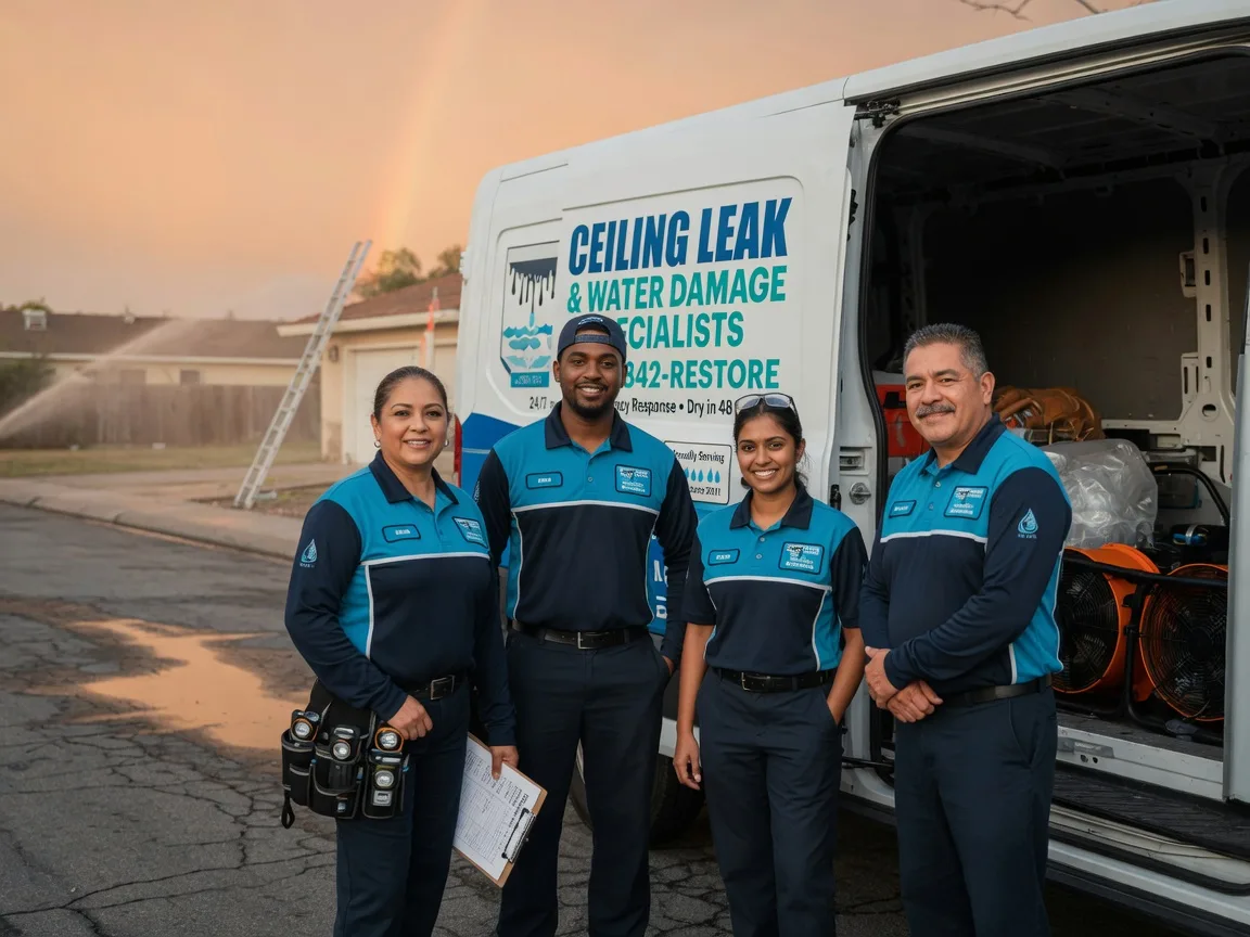 Ceiling Leak Cleanup company in Hartland, ME